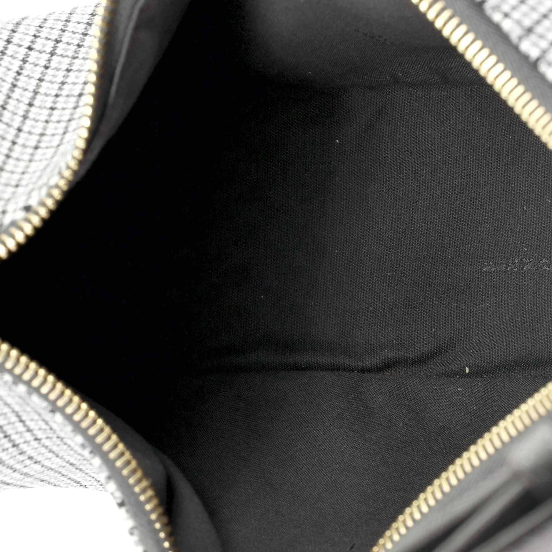 Fendigraphy Bag Houndstooth Wool Small