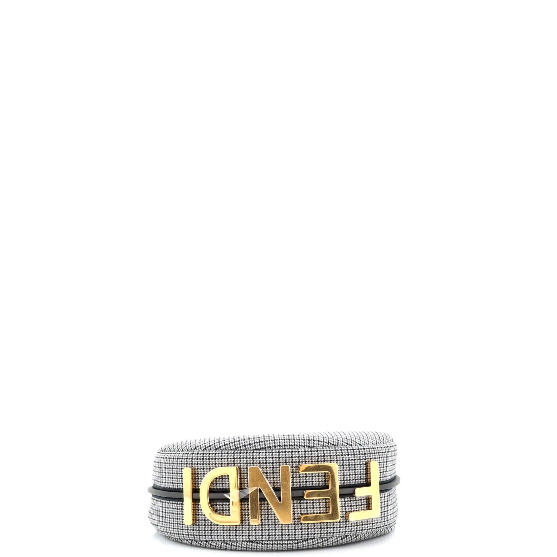 Fendigraphy Bag Houndstooth Wool Small