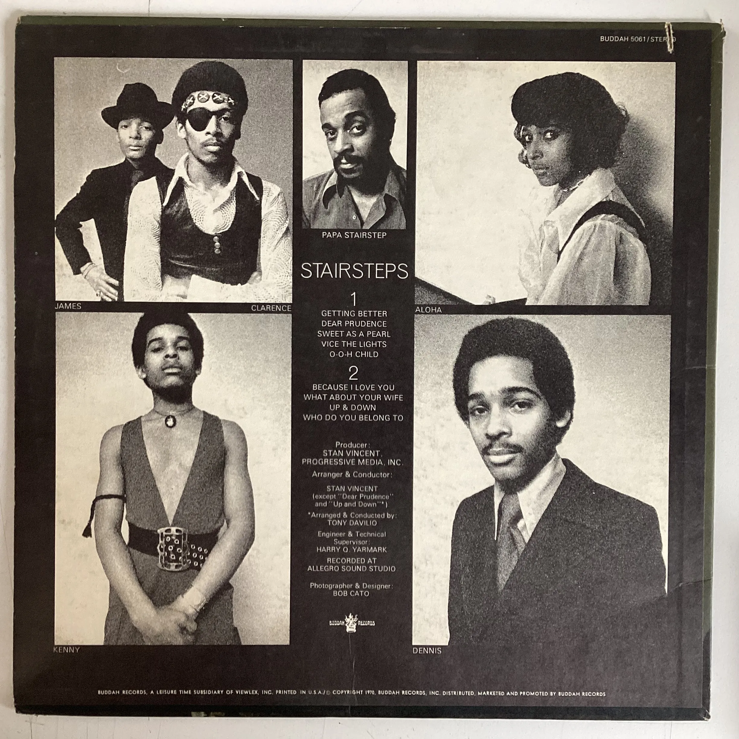 FIVE STAIRSTEPS = STAIRSTEPS (US 1970) (USED)