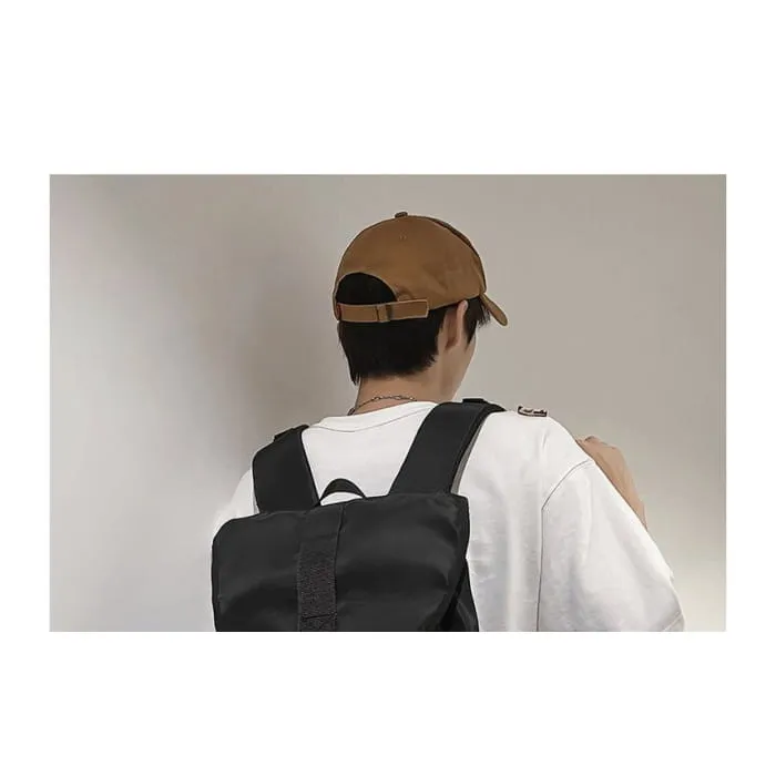 Flap Buckle Nylon Backpack