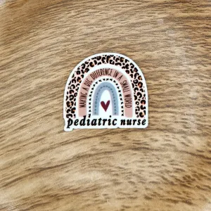 Flatback-Pediatric Nurse Rainbow