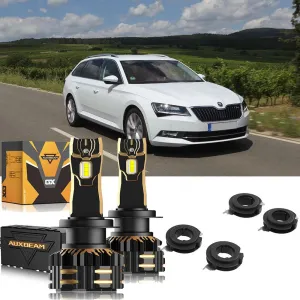 For 2015 Skoda Superb 3 (3V) H7 LED Headlight Bulbs