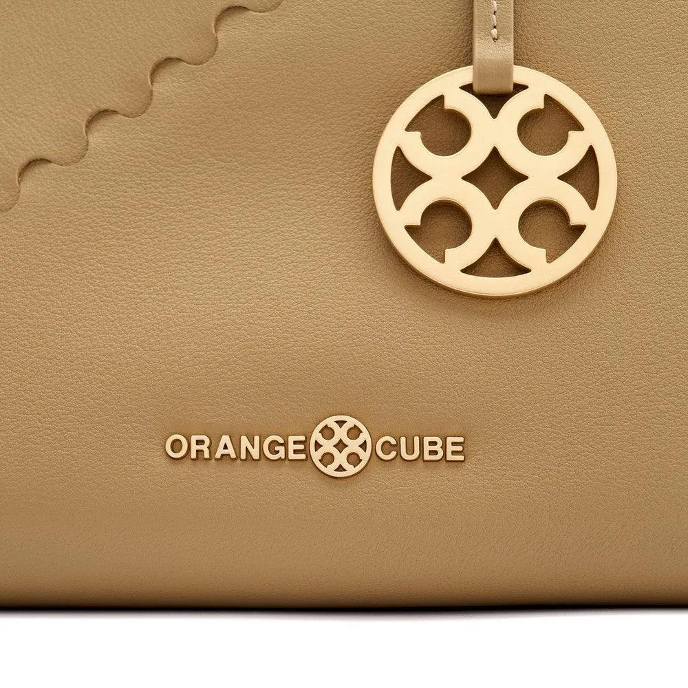 Fortune Cookie Shoulder Bag - Brown