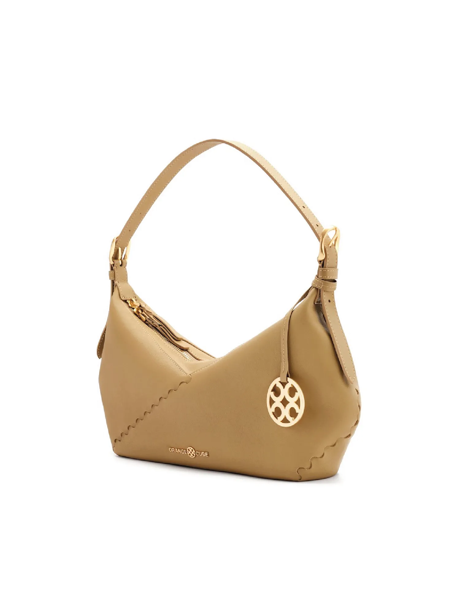 Fortune Cookie Shoulder Bag - Brown