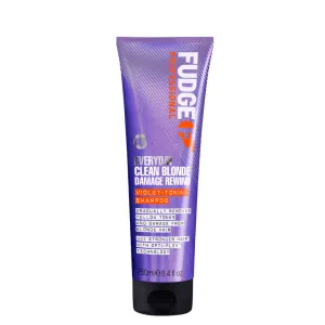 Fudge Everyday Clean Blonde Damage Rewind Shampoo 250ml