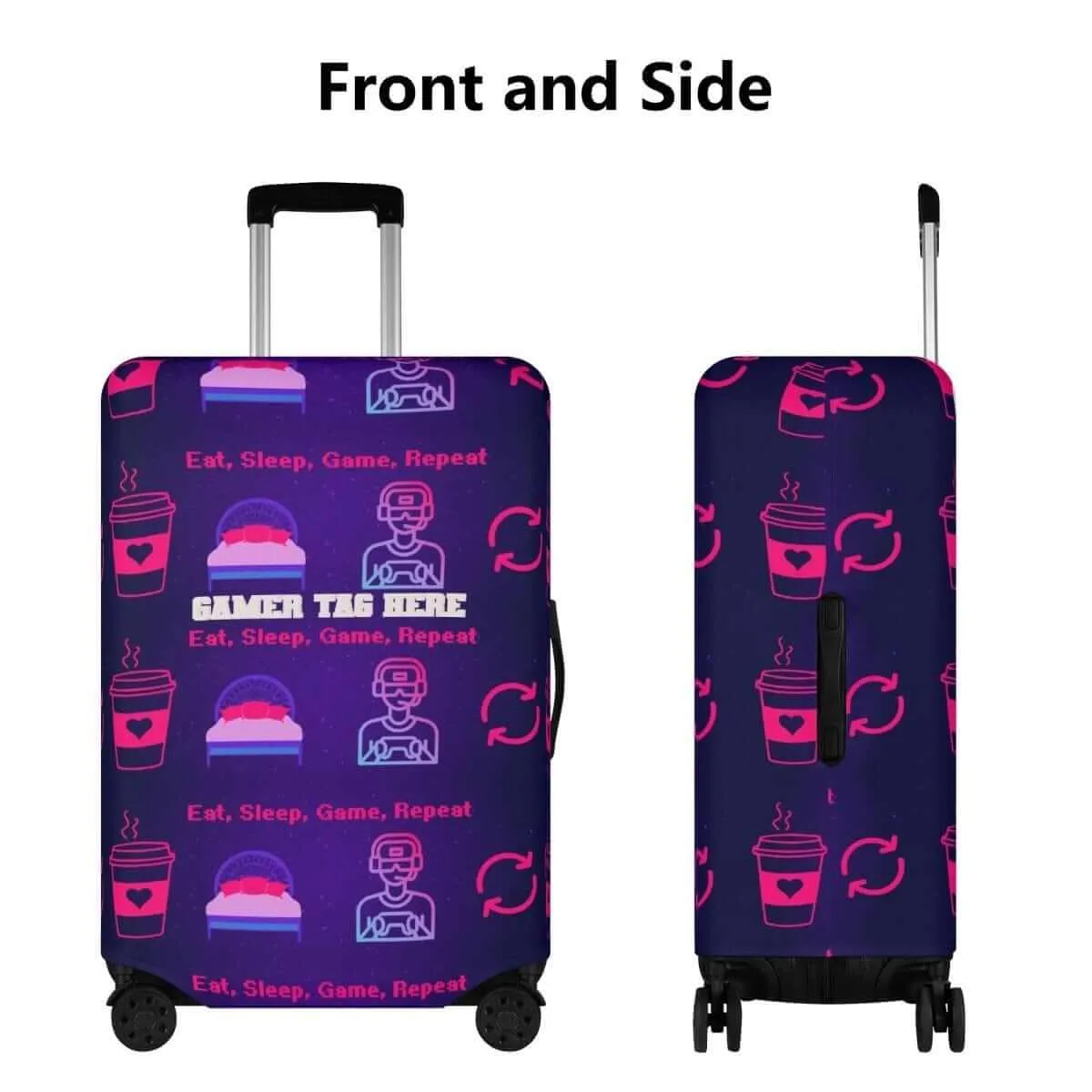 Game On Travel Personalized Luggage Cover
