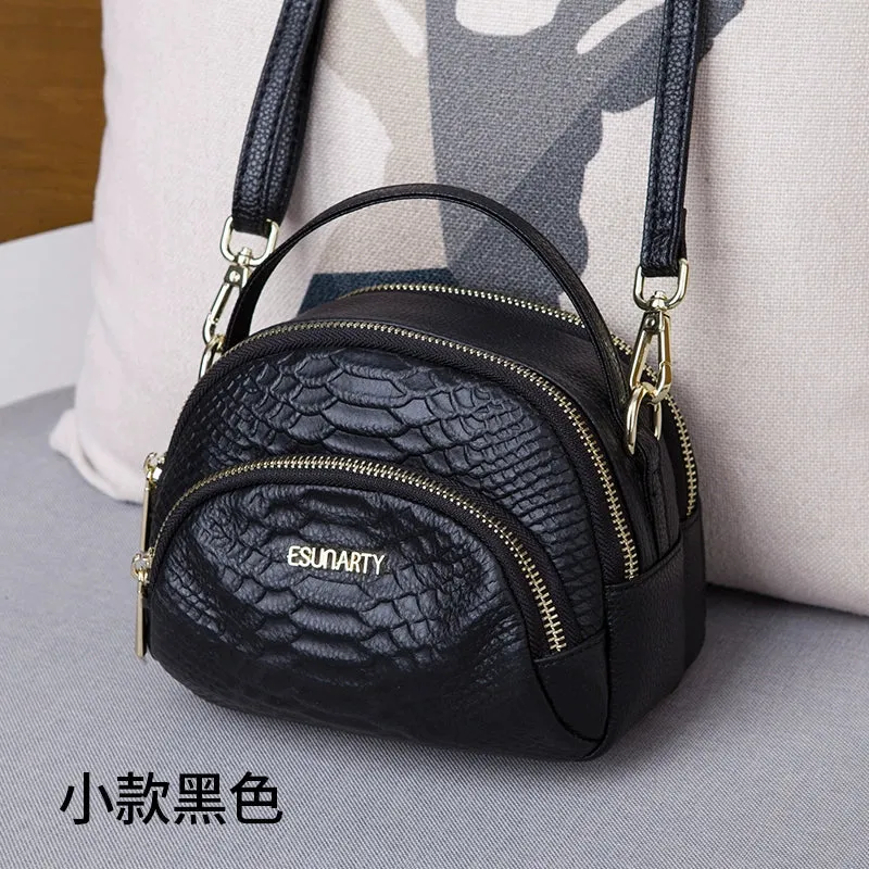 Genuine Leather Shoulder Bag Crossbody Bag