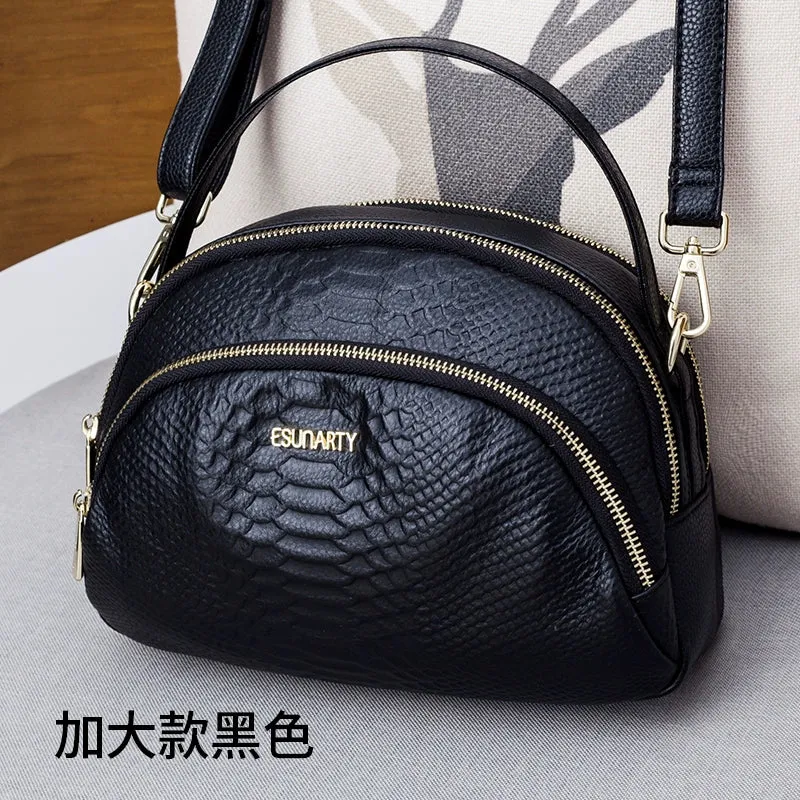 Genuine Leather Shoulder Bag Crossbody Bag