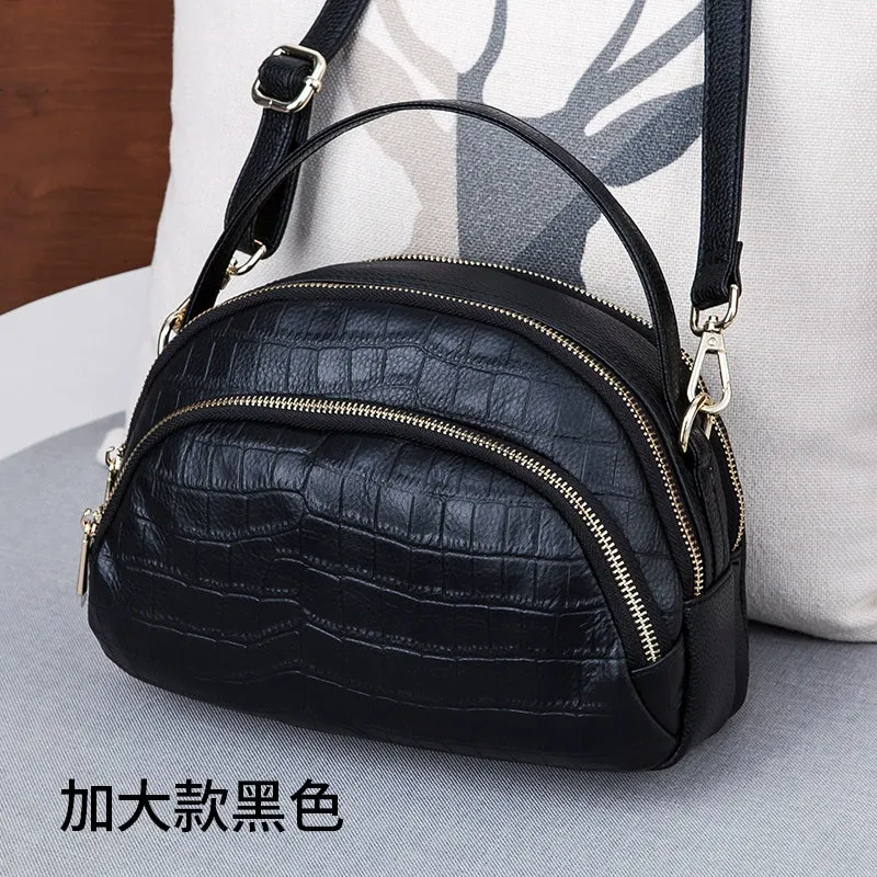Genuine Leather Shoulder Bag Crossbody Bag