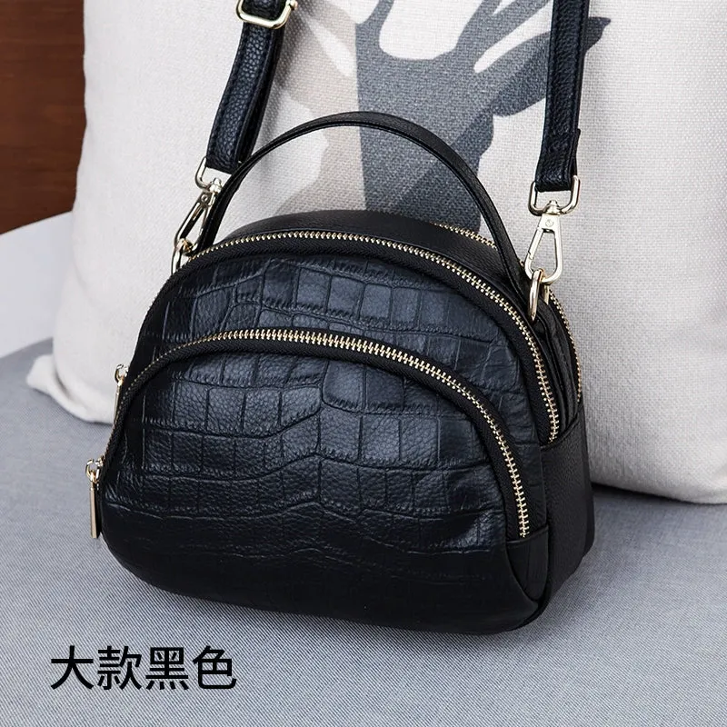 Genuine Leather Shoulder Bag Crossbody Bag