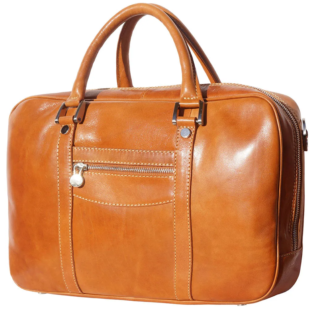 Gianpaolo leather briefcase