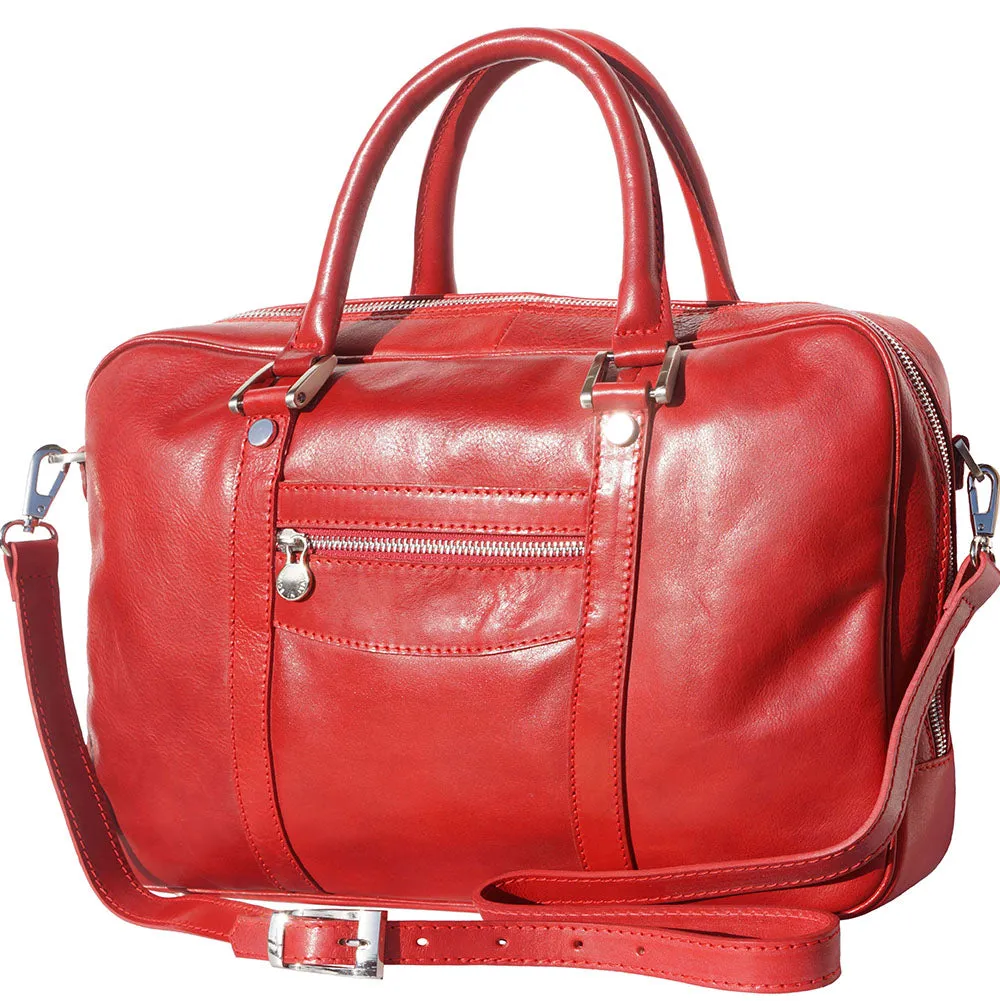 Gianpaolo leather briefcase