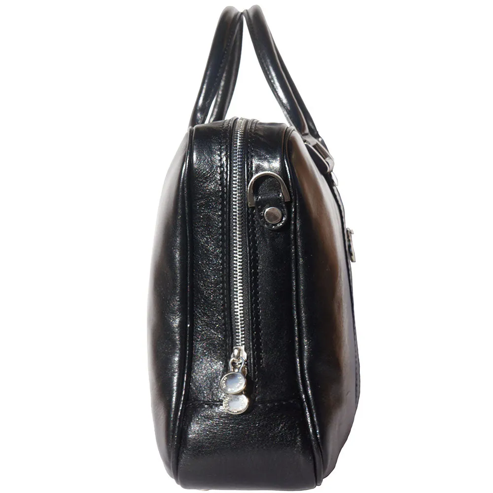 Gianpaolo leather briefcase