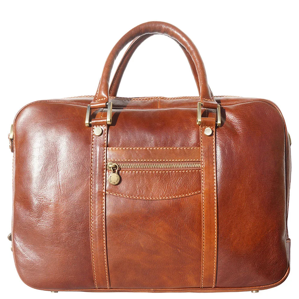 Gianpaolo leather briefcase