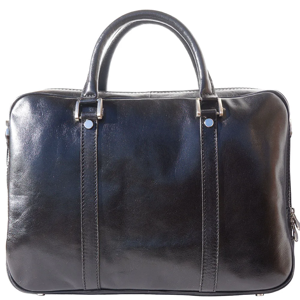 Gianpaolo leather briefcase