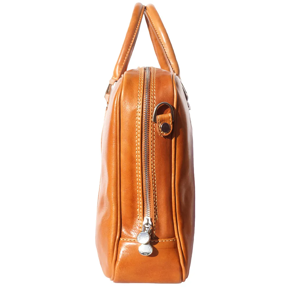 Gianpaolo leather briefcase