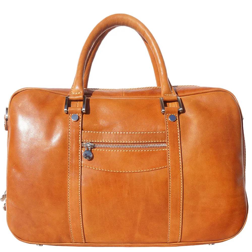 Gianpaolo leather briefcase