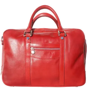 Gianpaolo leather briefcase
