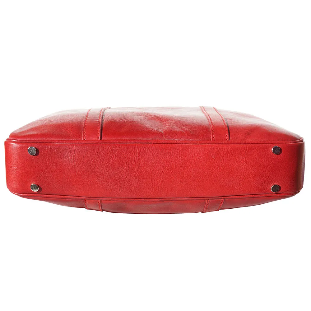 Gianpaolo leather briefcase