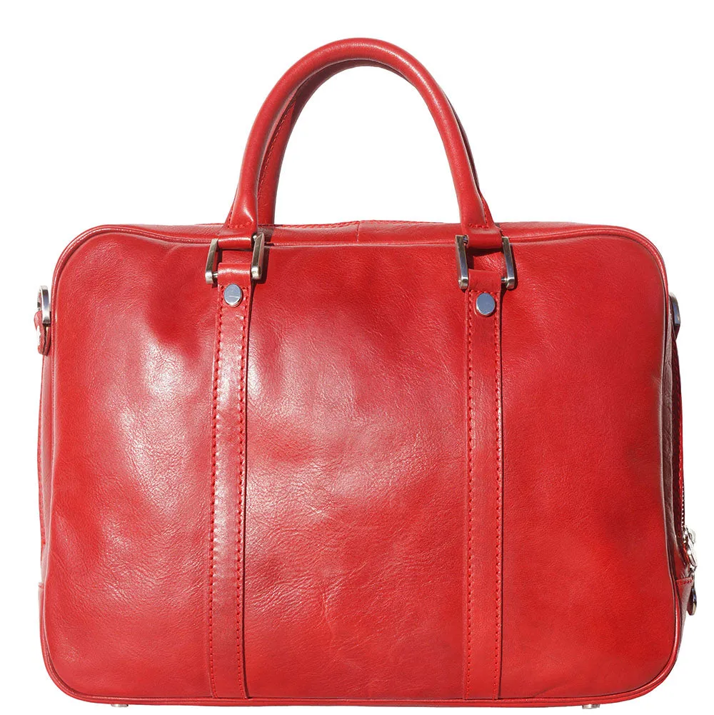 Gianpaolo leather briefcase