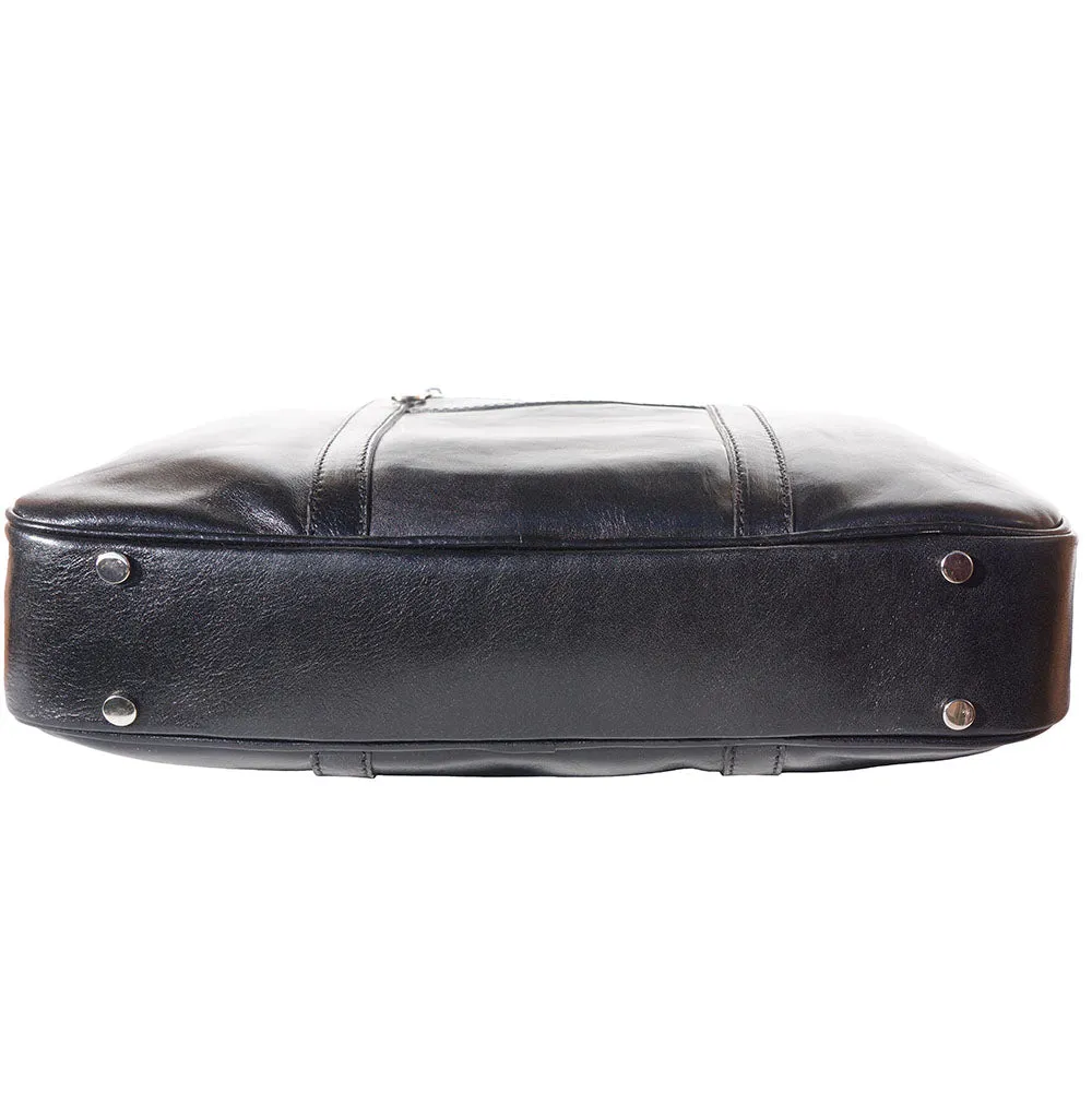Gianpaolo leather briefcase