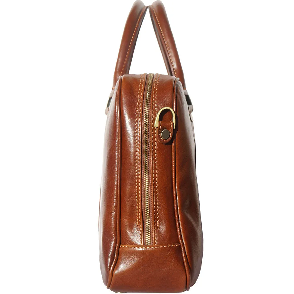 Gianpaolo leather briefcase