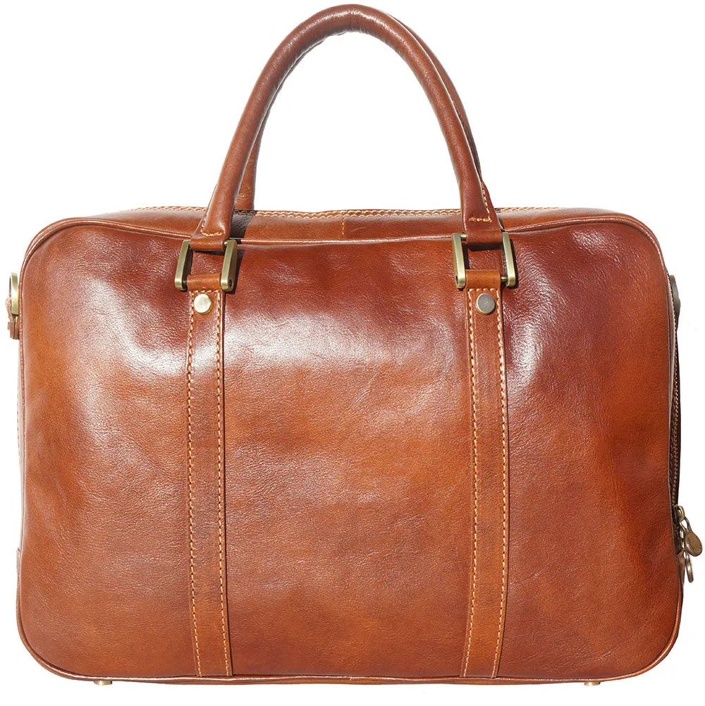 Gianpaolo leather briefcase
