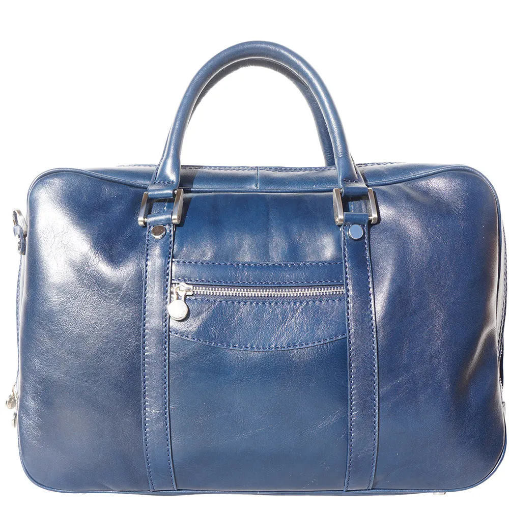 Gianpaolo leather briefcase