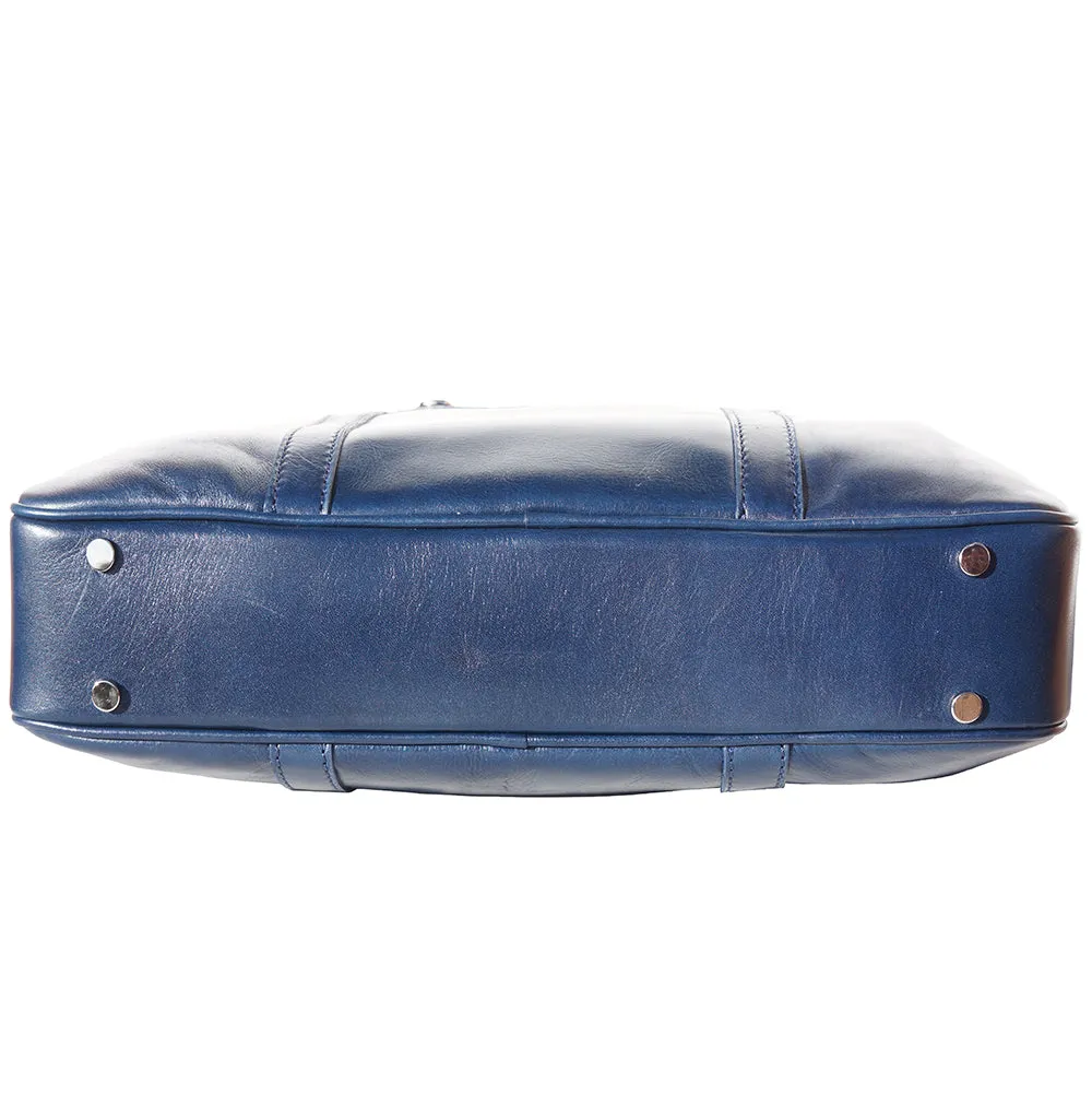 Gianpaolo leather briefcase