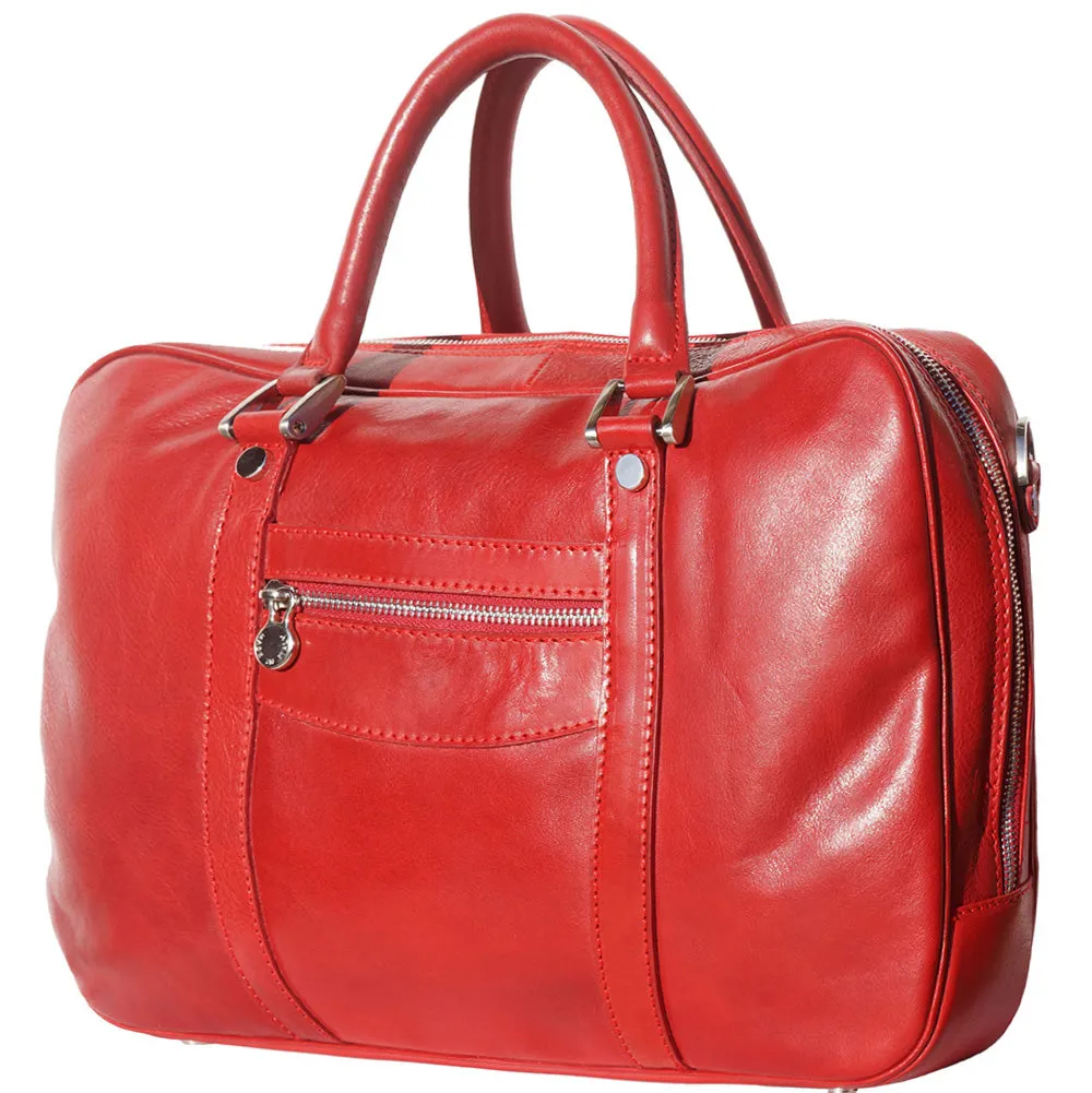 Gianpaolo leather briefcase