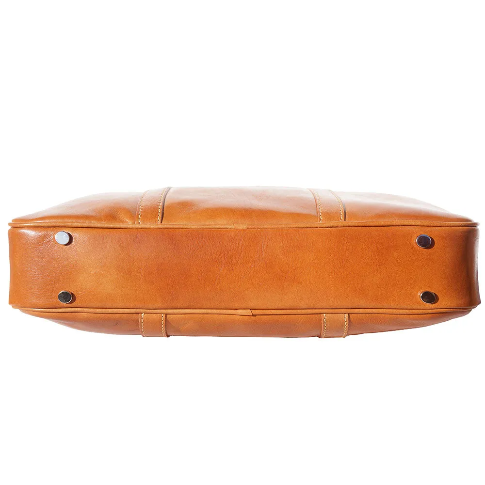 Gianpaolo leather briefcase