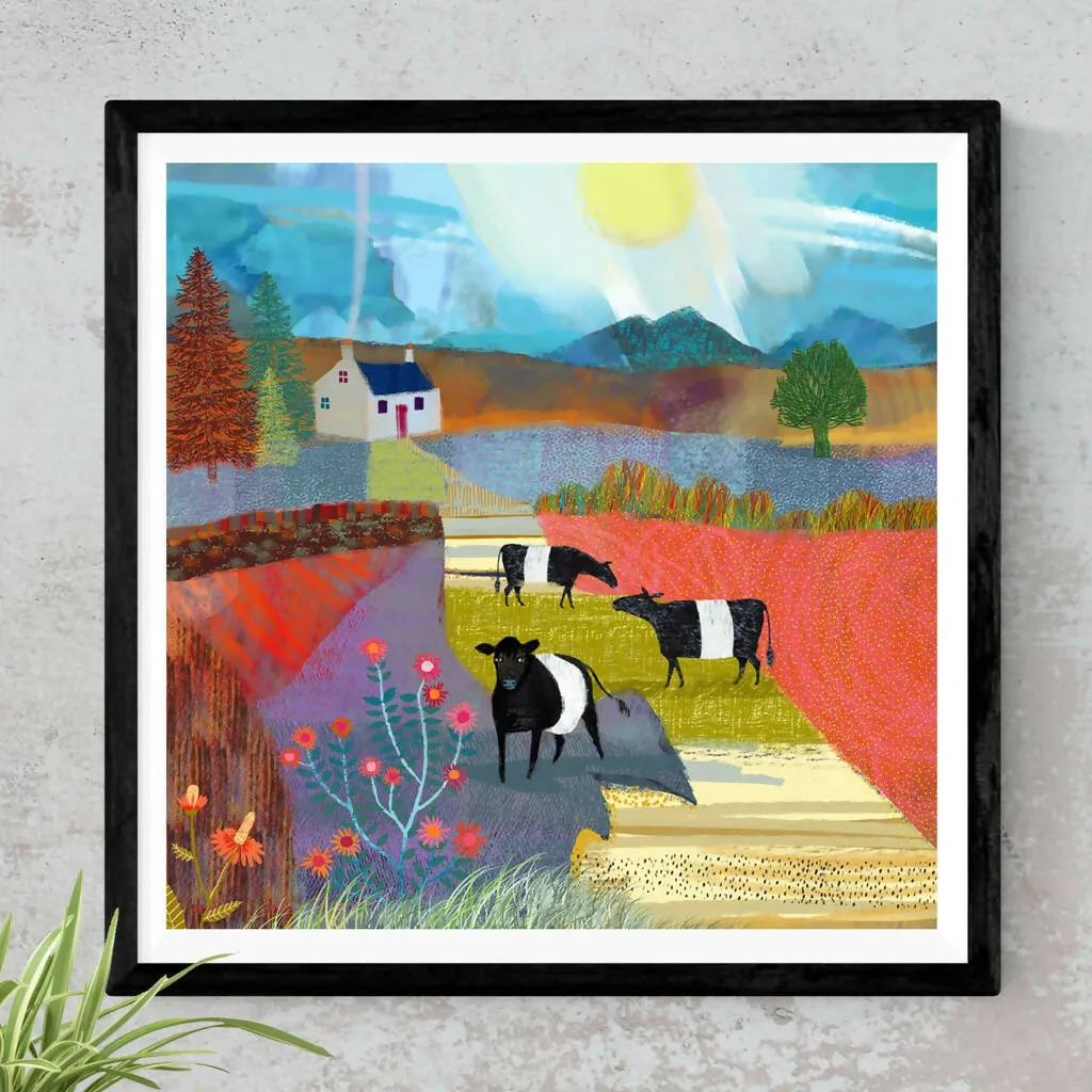 Golden Path - Giclee Print