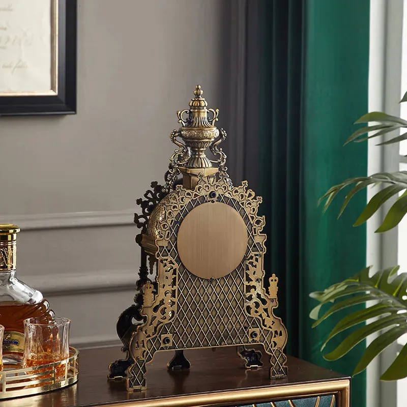Grand Versales Luxurious Vintage Shambord Clock