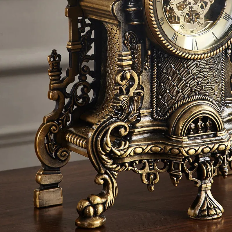 Grand Versales Luxurious Vintage Shambord Clock