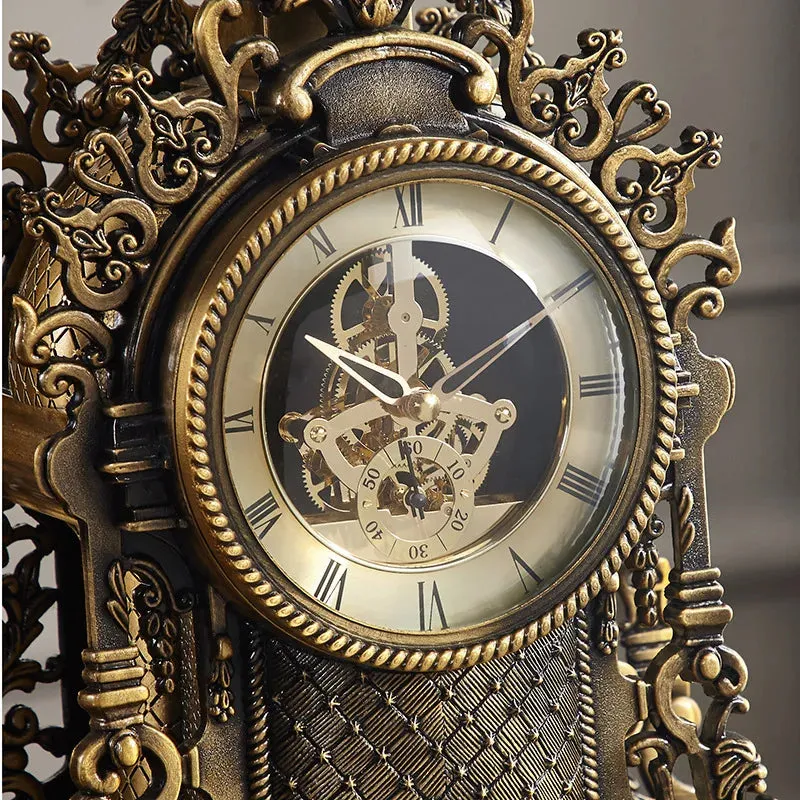 Grand Versales Luxurious Vintage Shambord Clock