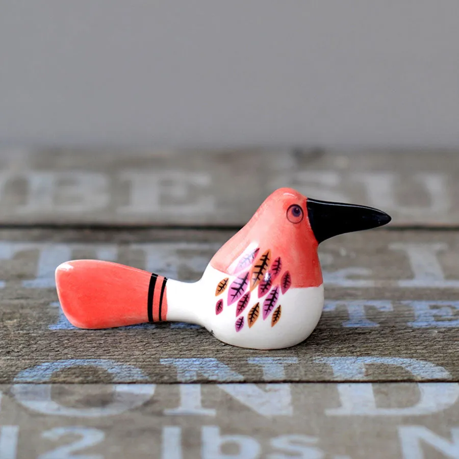 Handmade Ceramic Baby Bird Ornament