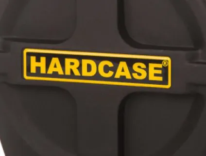 HARDCASE 14" Floor Tom Drum Case With Pads