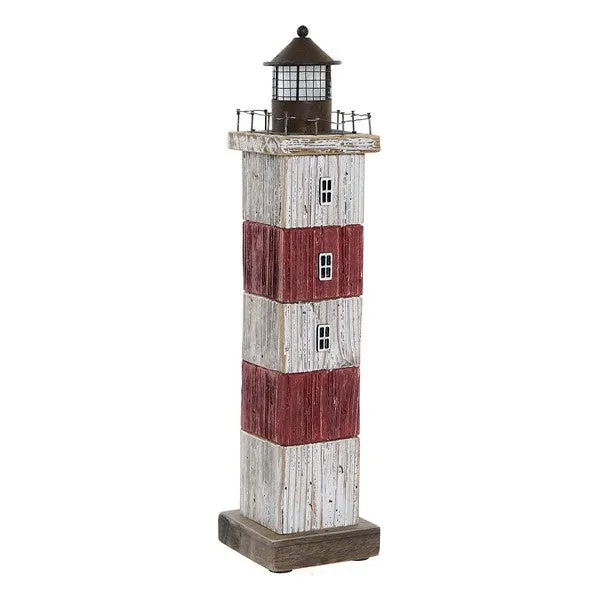 Headlight Dekodonia Ornamental Sailor Metal Paolownia wood (10 x 10 x 42 cm)