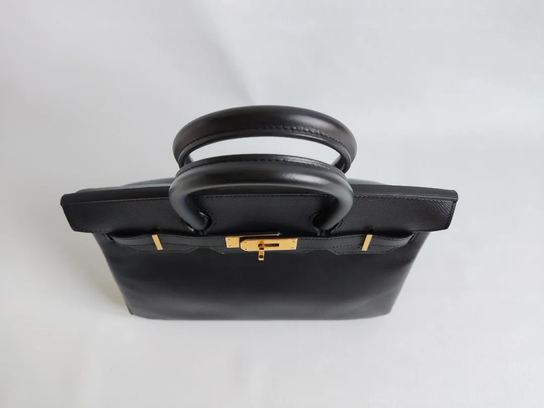 Hermès black epsom Birkin 30 Epsom