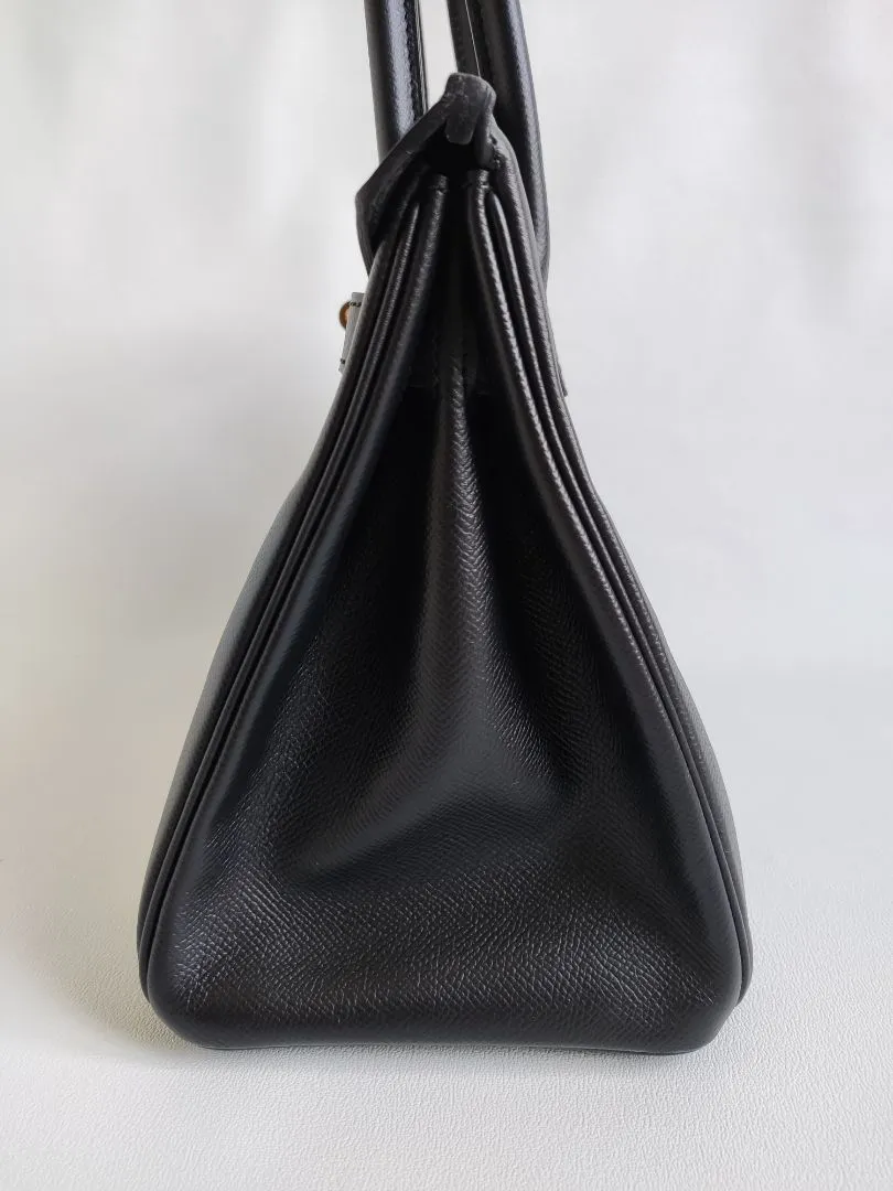 Hermès black epsom Birkin 30 Epsom