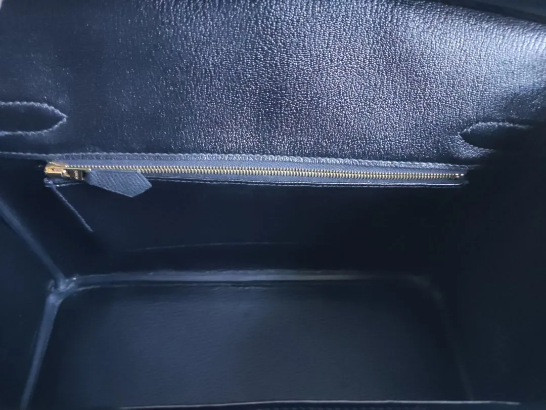 Hermès black epsom Birkin 30 Epsom