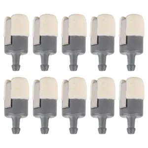 Hipa 10pcs 125-527 Fuel Filter 13120507320 for Echo SRM210 GT200 SRM225 SRM210 SRM2100 GT225 PAS225 Trimmer PB200 PB250 PB250LN ES210 ES250 Blower