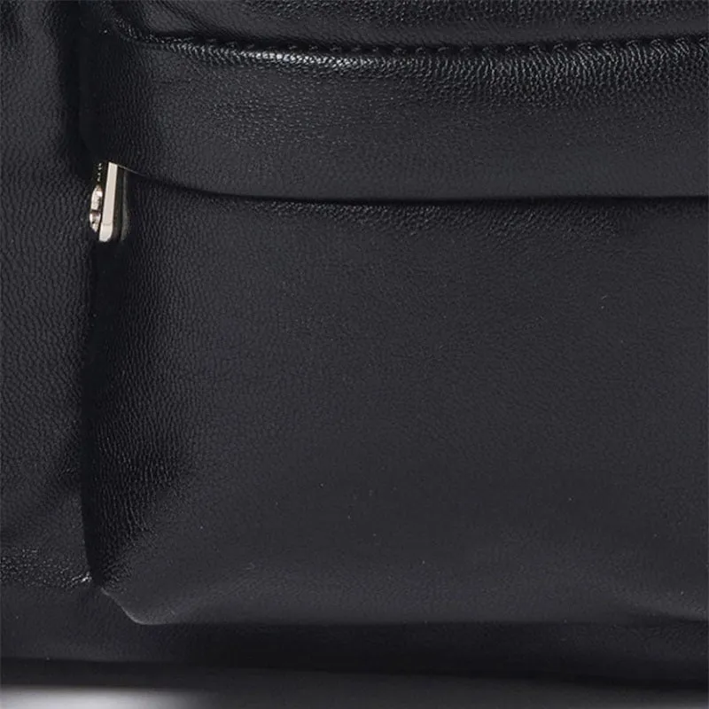 Horizontal Shoulder Bag For Women Multiple Pocket Minimalist Underarm Bag