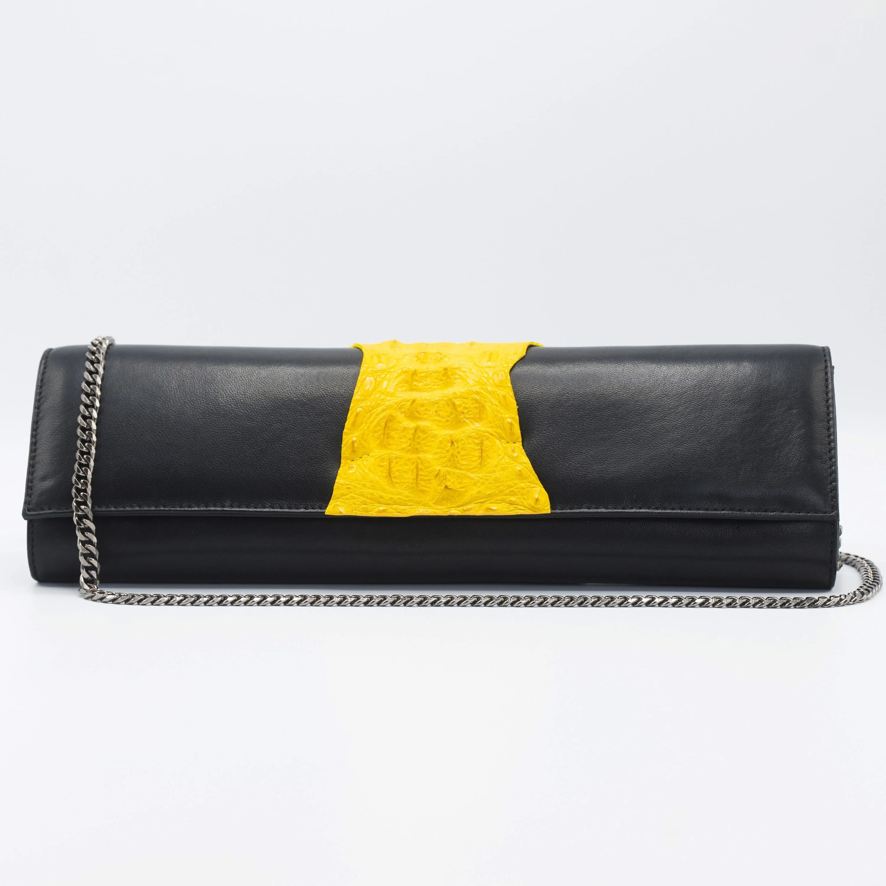 Kate Crocodile Clutch