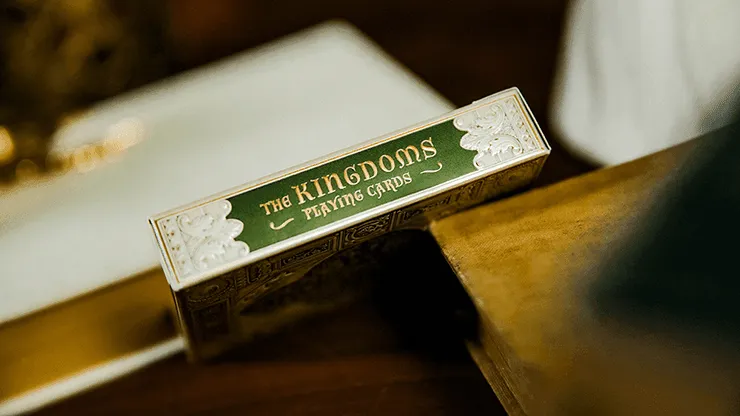 Kingdom Playing Cards - Green