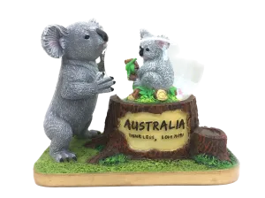 Koala with Family Snowglobe In Stock
