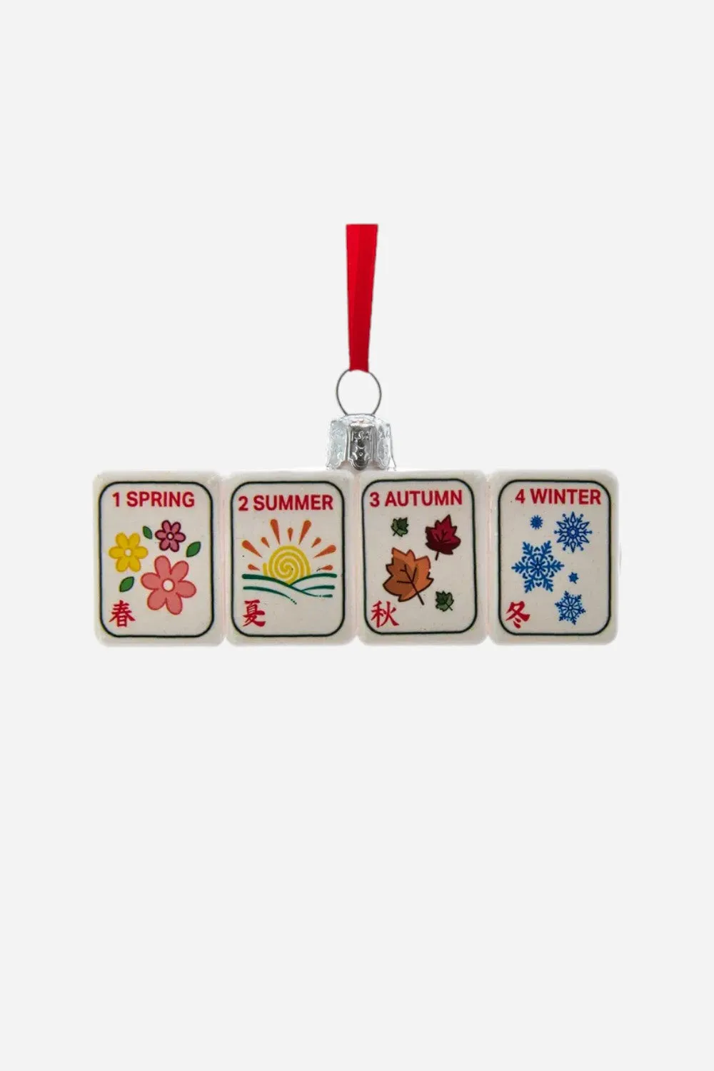 Kurt S. Adler Noble Gems™ Glass Mahjong Ornament