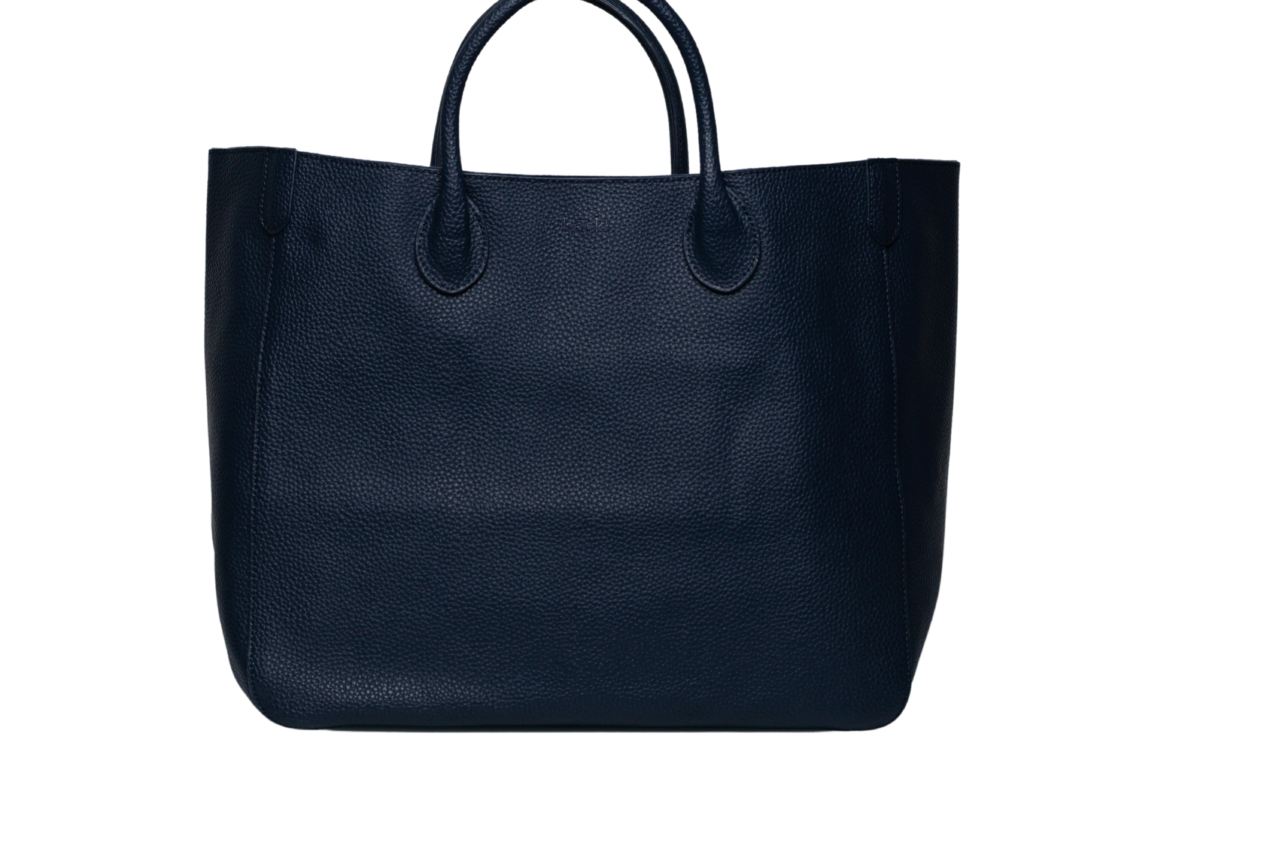Large Classic Leather Beck Bag