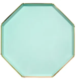 Large Octagonal Plate Mint