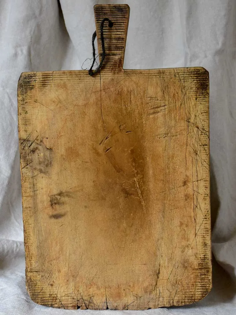 Large rustic worn antique French cutting board